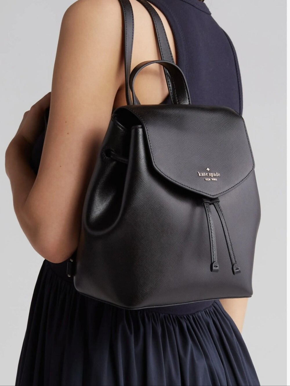 Kate Spade New York Leila Medium Flap Backpack.